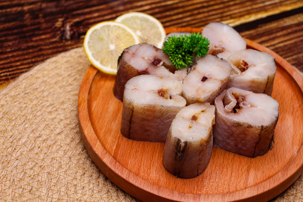 Factory Price Wholesale Reasonable Price Firm Flesh Seafood Frozen Half Dried Pollock Cut